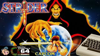 STRIDER – Commodore 64 (1989) | Tiertex’s Ambitious Arcade Conversion