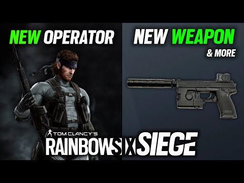 Rainbow Six Siege Leaks: NEW Operator & More (Y11S1)