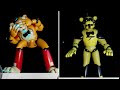 Freddy transforms into Golden Freddy behind the desk - Five Nights at Freddy's: Security Breach