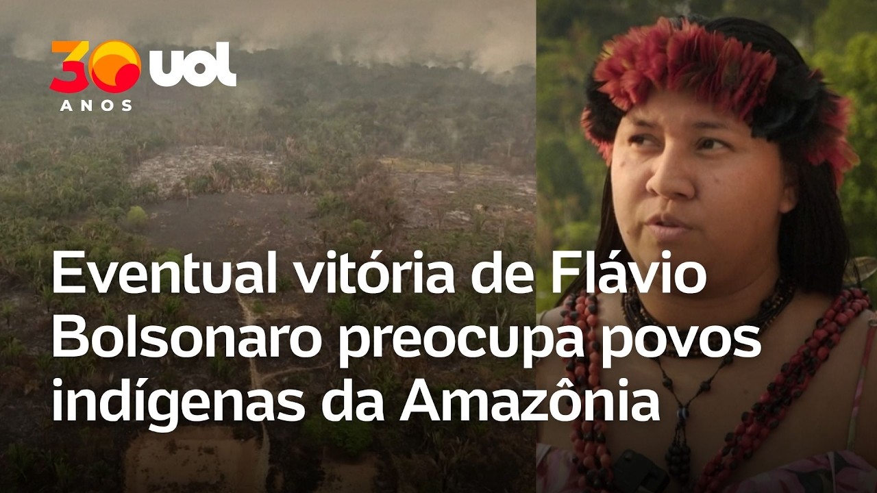  Eventual vitória de Flávio Bolsonaro preocupa povos indígenas da Amazônia