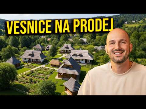 Prodej, jaký tu ještě nebyl: Celá soběstačná vesnice v horách. Prohlídka s majitelem.