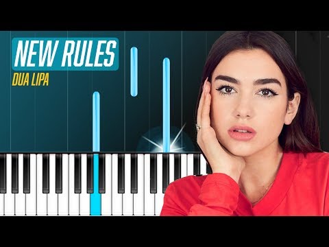 Dua Lipa - "New Rules" Piano Tutorial - Chords - How To Play - Cover