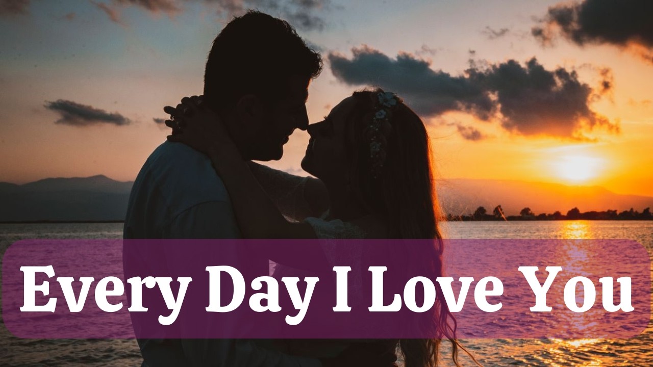 Every Day I Love You My Love - 80s Romantic Song ❤️