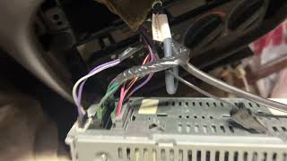 1996-2000 Chrysler Sebring Radio Removal