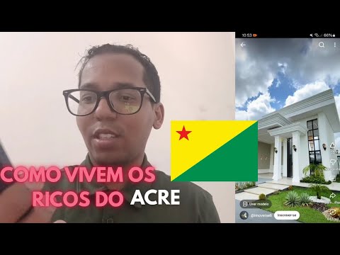Reagindo ao LUXO DE RIO BRANCO (ACRE) + reagindo ao SOTAQUE ACREANO | Desbravando o Brasil #1