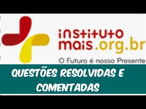Questões sobre Matemática - Instituto Mais 2017