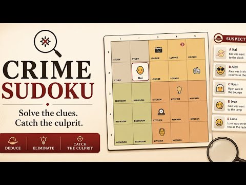 Crime Sudoku: Mystery Puzzles video thumbnail