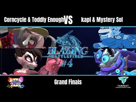 Corncycle & Toddly Enough vs kapl & Mystery Sol - Rivals II Dbls Grand Finals-Blazing Battlefield #4