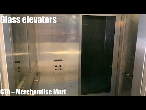 Scenic Montgomery Traction Elevators @ Merchandise Mart CTA Station - Chicago, IL