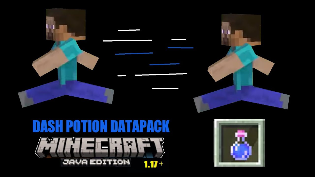 Dash Potion Datapack 1.17+