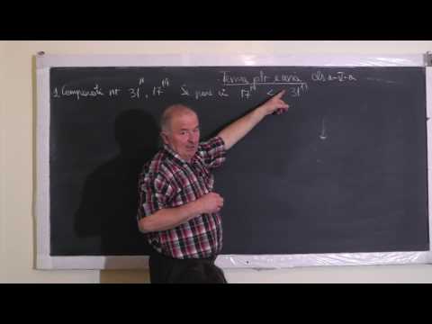 1/2 Lectia 1236 Compararea a 2 Puteri cu Baze si Exponenti DIFERITI - Tema pentru acasa - Clasa 5