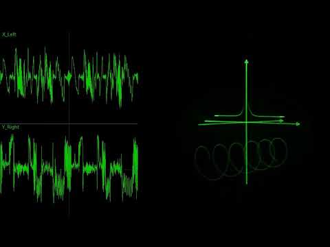 Oscilloscope Music - Function (Jerobeam Fenderson) + corrscope
