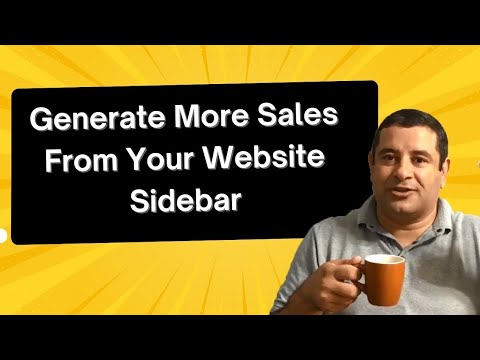 Learn How to Customize Your Sidebar for More Sales Using Kadence Theme Pro.
