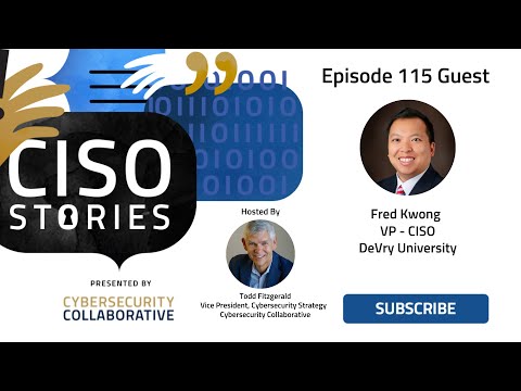 Connecting with Higher Education: New Talent at the Source - Fred Kwong - CSP 115