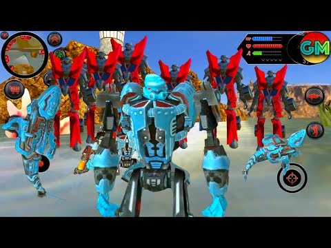 Robot Shark # New Update BFG Unlock | by Naxeex Robots | Android GamePlay FHD
