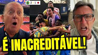 🚨 BRASIL ELIMINA JAPÃO DA COPA E OLHA O QUE GALVÃO E NETO FALARAM