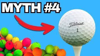 BUSTING HUGE GOLF BALL MYTHS!