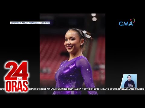 Fil-Am gymnast Aleah Finnegan, wala raw sasayanging pagkakataon para magbigay-… 24 Oras