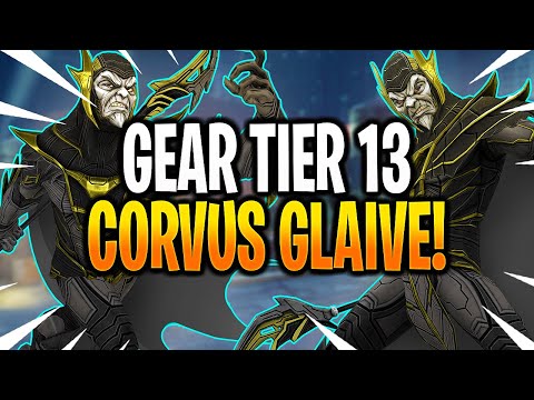 *NEW* GEAR TIER 13 CORVUS GLAIVE! - MARVEL Strike Force - MSF