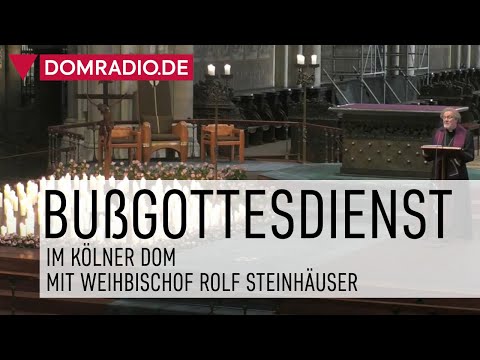 Bußgottesdienst im Kölner Dom