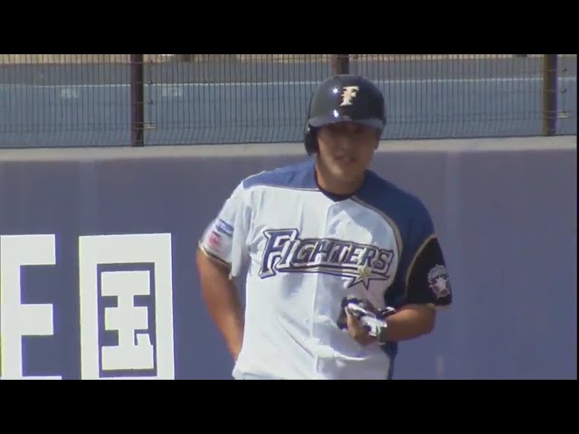 【ファーム】ファイターズ・森山がチーム初得点を叩き出す!! 2017/6/23 F-DB(ファーム)