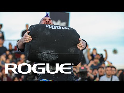 Rogue Strongman Sandbag Load Highlights | 2020 Arnold Pro Strongman USA Qualifier - Event 5