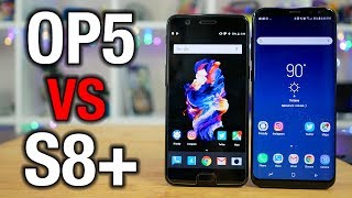 OnePlus 5 vs Samsung Galaxy S8+: Can it kill a flagship?