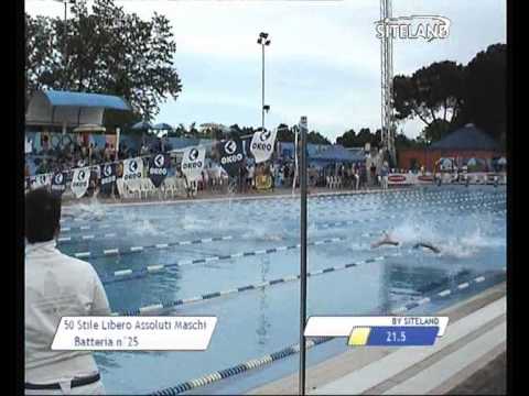 Serie 16 dei 50 Stile Libero  Assoluti Maschi Master - 13 Memorial Andrea Bettiol