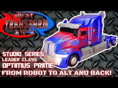 JUST TRANSFORM IT!: Studio Series Leader Optimus Prime (AoE)