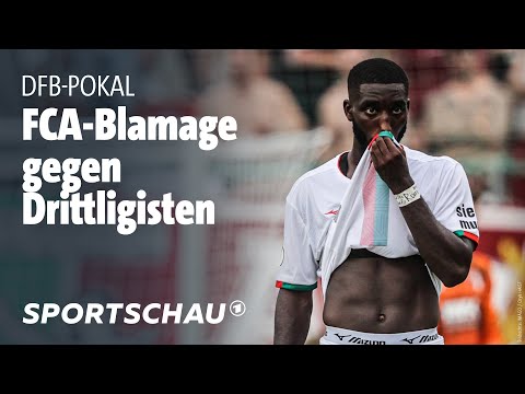 SpVgg Unterhaching – FC Augsburg Highlights DFB-Pokal, 1. Runde | Sportschau Fußball