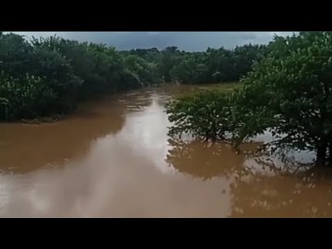 🇧🇷 CHUVA NO CEARÁ, RIO TRANSBORDOU E ALAGOU RUAS, EM MORAUJO CEARÁ, 29/04/2026