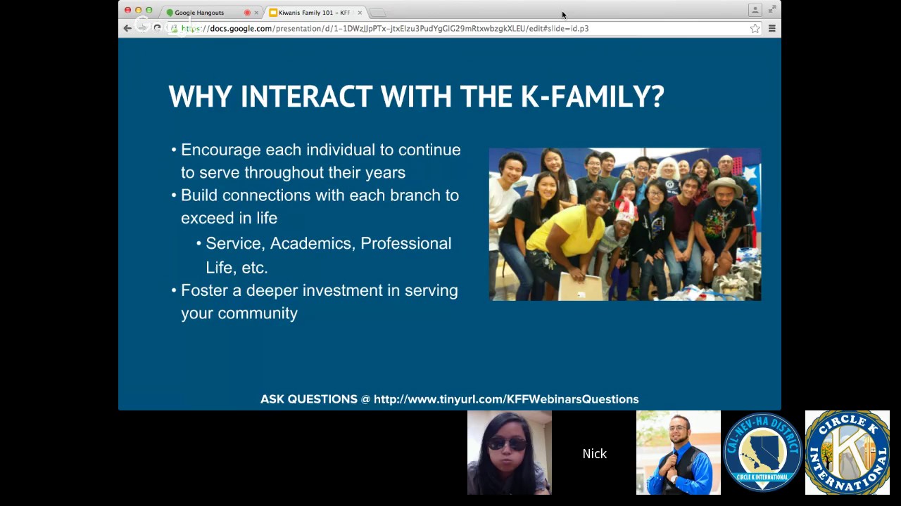 Kiwanis Family 101 Webinar | CNH Circle K