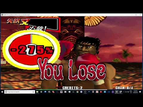 mame 210 - konami 3d - BOXING MANIA 1st - JOE VS PRO GAMEPLAY -  1080p 60fps