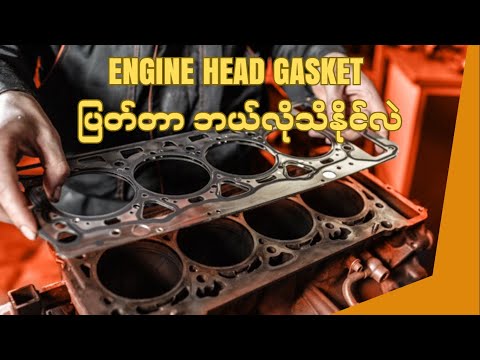 Engine Head Gasket ပြတ်တာ ဘယ်လိုသိနိုင်လဲ