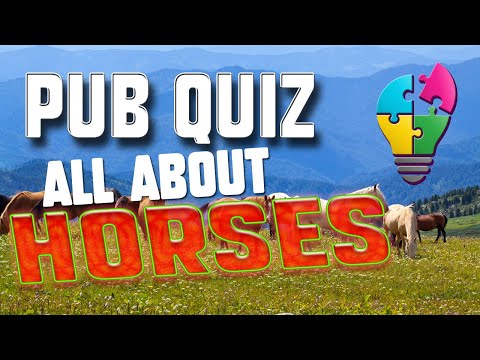 This quiz is for HORSE PEOPLE... you know who you are