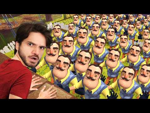 HELLO NEIGHBOR, MAS TEM 50 VIZINHOS ME PERSEGUINDO!