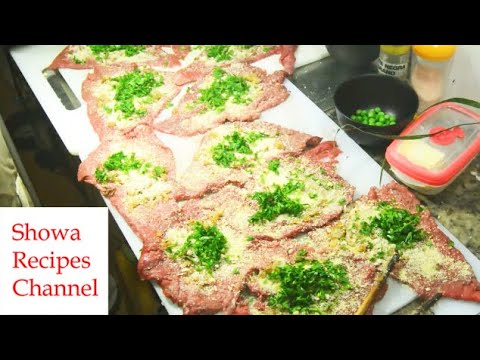 昭和の洒落たレシピ【ギリシャ風ポーピエット】3分クッキング