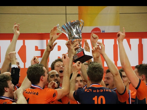 Sterk Orion pakt nationale beker na volleybalkraker tegen Dynamo