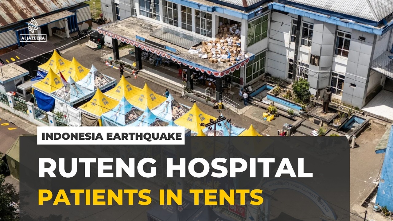 Earthquake-hit hospital in Ruteng treats patients in tents amid equipment shortages