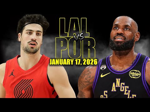 Los Angeles Lakers vs Portland Trail Blazers Full Game Highlights - January 17, 2026 | NBA Season