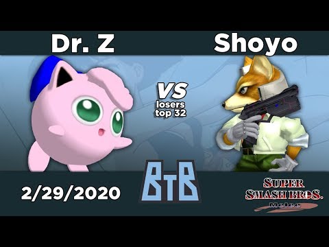 Bridgetown Blitz 5 - Dr. Z (Jigglypuff) vs Shoyo (Fox)