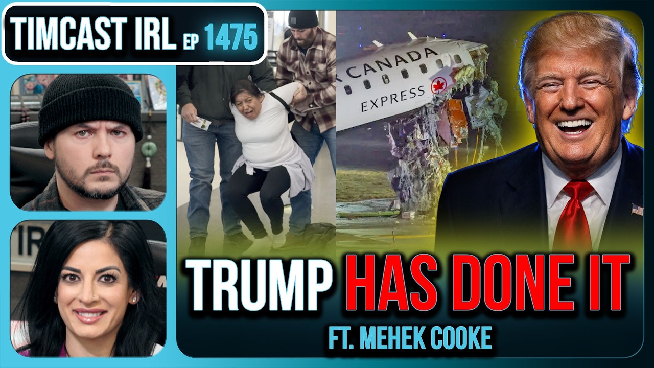 Trump HAS DONE IT, ICE Deploys To AIRPORTS, Major Plane Crash SHUTS Airport | Timcast IRL