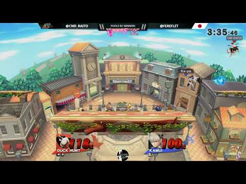 ウメブラFINAL TOP192 Winners : CND|Raito vs Ke-ya / UMEBURAFINAL for wiiU - スマブラWiiU 大会