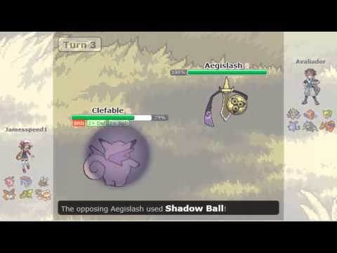 Pokemon Showdown Session #1 (OU) with Jamesspeed1: Clefable Sweep