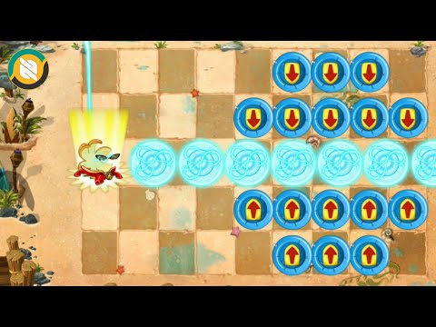 Pvz 2 Hard Challenge!! 10 Plants Power Up Vs 50 Slamrock Gargantuar