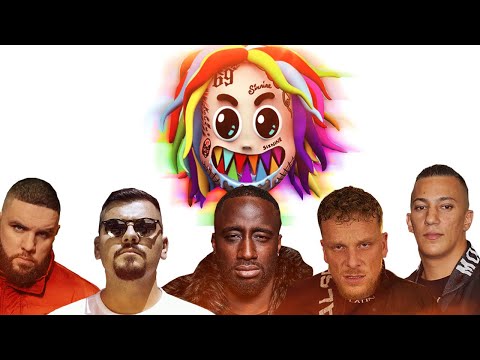 DEUTSCHE RAPPER reagieren auf 6IX9INE (ft. Farid Bang, Bonez MC, Fler uvm.)