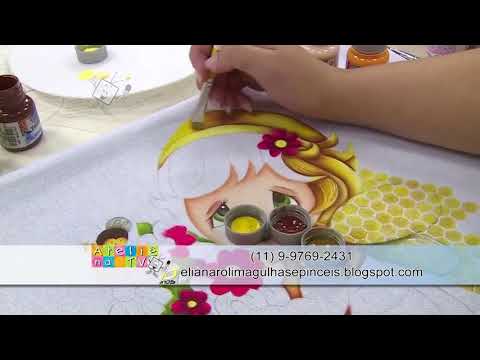 Ateliê na TV - Tinta para Tecido em Pintura