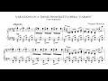 Vladimir Horowitz - Variations on a Theme from "Carmen" by Bizet (Li)