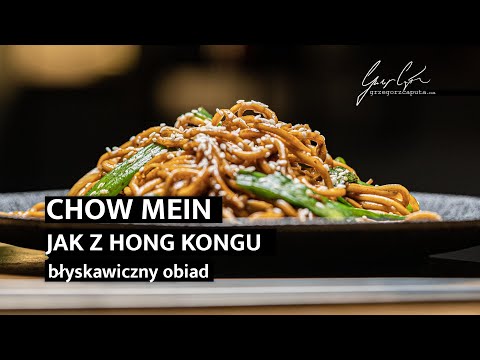 HONG KONG CHOW MEIN - A RECIPE FOR AN INSTANT DISH - 4K