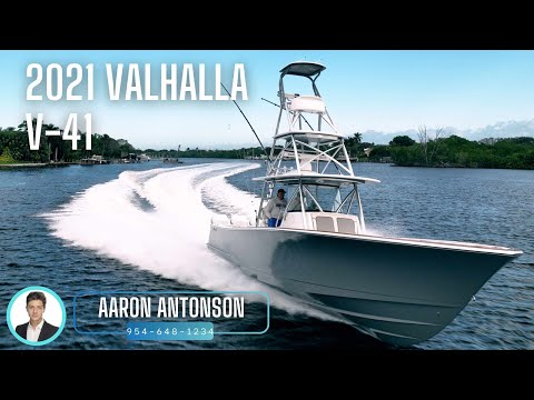 Valhalla Boatworks V-41 video